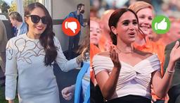 Meghan Markle mặc áo 18 triệu được khen tới tấp, mặc váy 137 triệu bị chê tơi tả