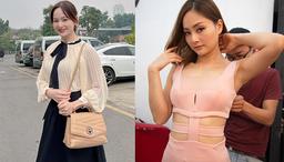 Lan Phương là trường hợp oái ăm khi ngoài đời mặc xấu nhưng lên phim lại xinh đẹp rạng ngời