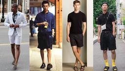Quần short bermuda và 5 bản phối mát mẻ, lịch sự dành cho nam giới trong mùa hè