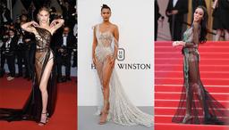 Váy "tai tiếng" của Ngọc Trinh không phải là thiết kế xuyên thấu duy nhất tại LHP Cannes