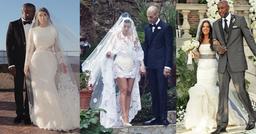 So váy cưới chị em nhà Kardashian - Jenner: Chỉ còn IT Girl Kendall Jenner chưa chịu "lên sàn"