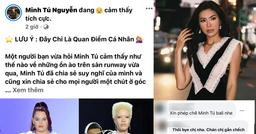 Fan đòi quay lưng vì Minh Tú lên tiếng ủng hộ Lê Bống trở thành người mẫu chuyên nghiệp