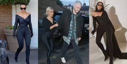 Kim Kardashian mê quần bó may liền giày cao gót từ khi quen tình trẻ