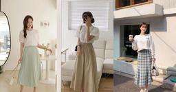 Bí quyết chọn chân váy dài thoáng mát, phù hợp với thời tiết ngày hè