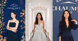 3 lần tham dự sự kiện Chaumet, Song Hye Kyo đều gây thương nhớ với hình ảnh khác biệt