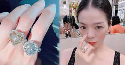 Học Lệ Quyên cách khoe nhẫn kim cương siêu to khổng lồ: "Đau toàn thân"!