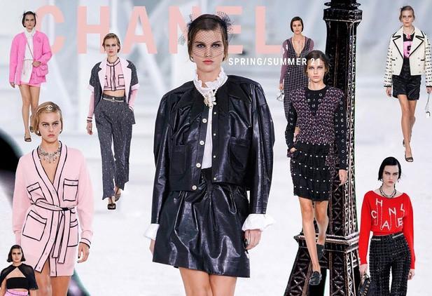 Cùng nhìn lại show diễn Chanel xuân hè 2021: Giấc mộng Hollywood