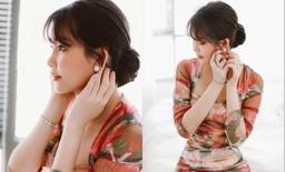 Bỏ làm Hoa Hậu Đại Dương, Lê Âu Ngân Anh trở thành giảng viên đại học, diện đồ hiệu tiền tỷ đi dạy