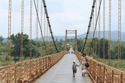 Cầu treo Kon Klor Kon Tum, dải lụa mềm của núi rừng Tây Nguyên