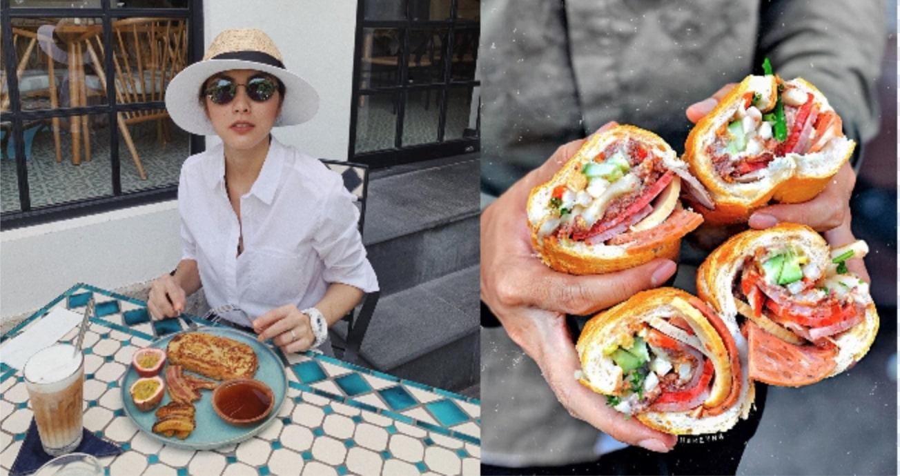 Hôm nay Hà Tăng và cả showbiz Sài Gòn đều ăn bánh mì Huỳnh Hoa