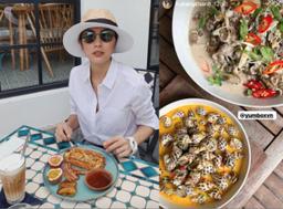 Không hẹn mà gặp, nhiều sao Việt cùng chọn đi ăn món nướng đón tiết trời se lạnh