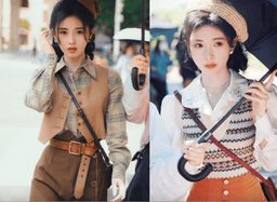 Hé lộ tạo hình dân quốc “xinh như mộng” của Cúc Tịnh Y trong “Phấn Mặc Giang Hồ”