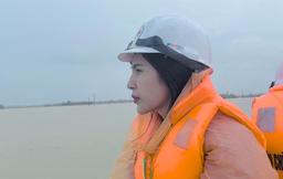 Thuỷ Tiên âm thầm đến miền Trung làm từ thiện sau những lùm xùm 2 năm trước