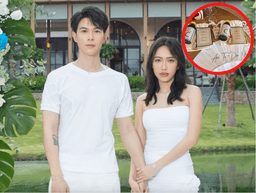 Diệu Nhi - Anh Tú tặng quà đặc biệt cho khách mời, đi đám cưới mà như... thi đấu boxing