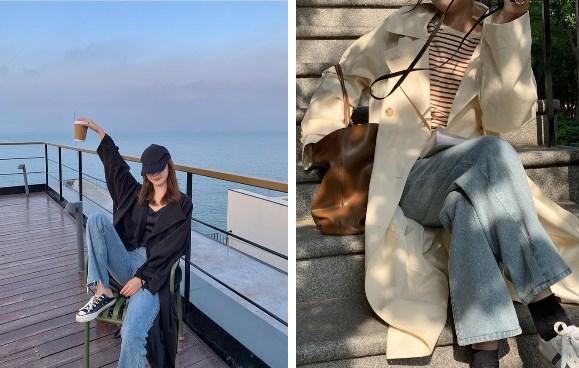 Cách phối đồ với áo trench coat cực trẻ trung, thời thượng