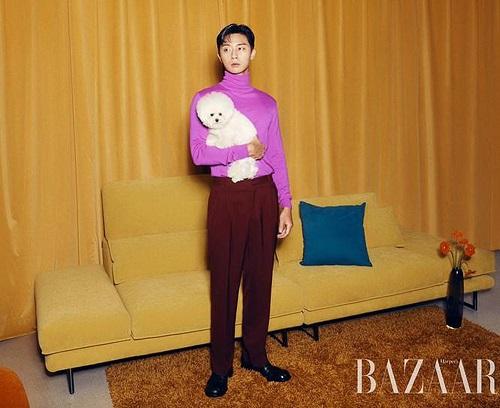 “Ông chủ” Park Seo Joon đốn tin fan nữ trong loạt hình thời trang mới