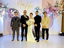 Phá cách đủ rồi, MC Thu Hoài lựa chọn phong cách dịu dàng trong ngày cưới