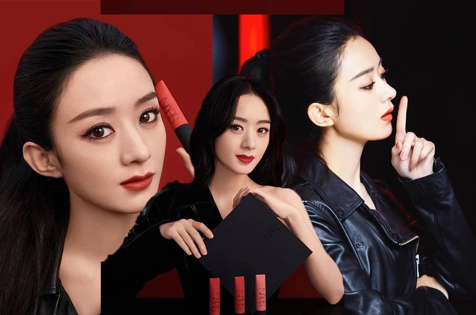 Triệu Lệ Dĩnh nhận gạch đá khi là gương mặt đại diện của Nars tại xứ Trung