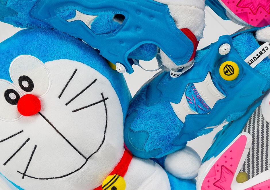 Reebook bắt tay với Atmos ra mắt phiên bản Instapump Fury Doraemon