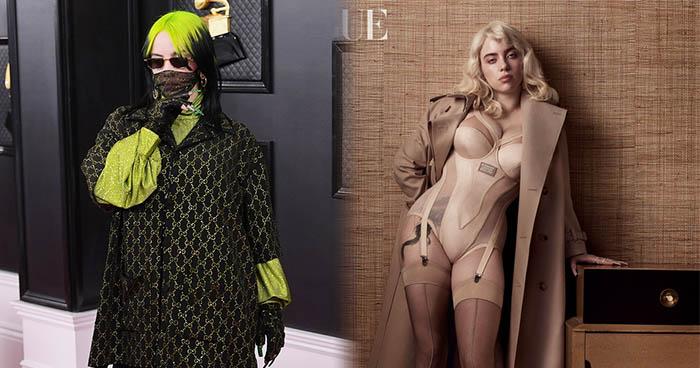 Billie Eilish khác lạ trên bìa tạp chí Vogue Anh