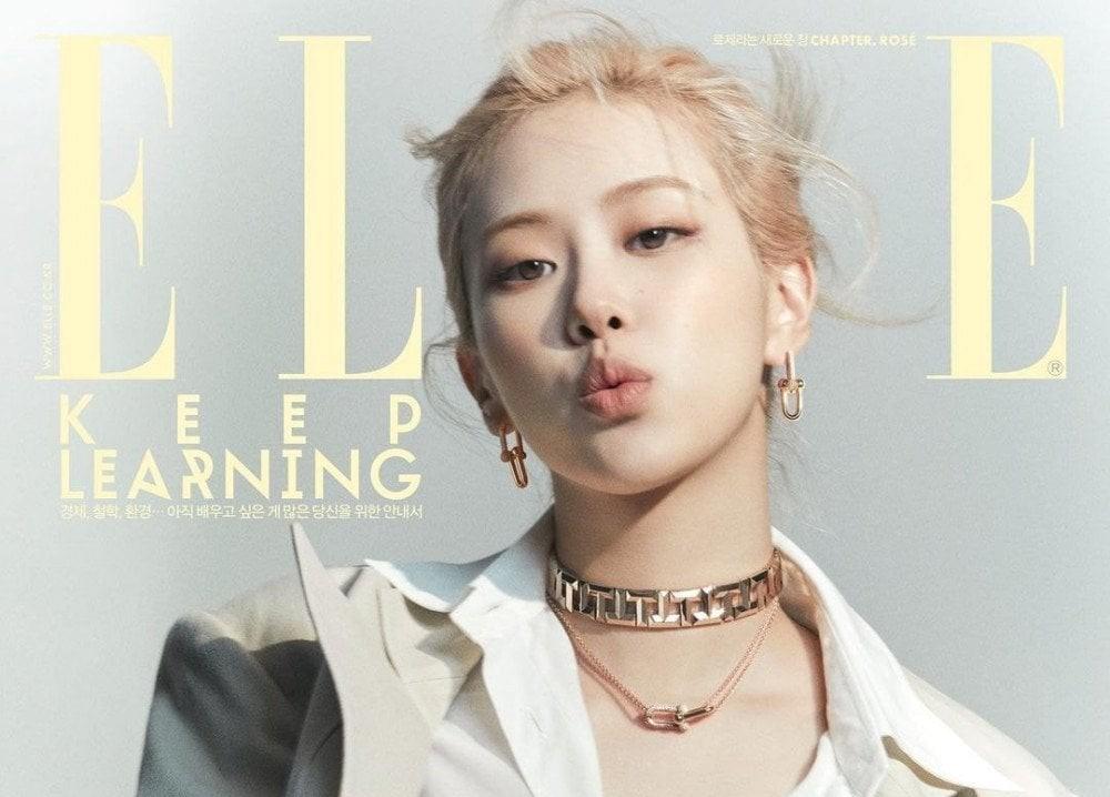 Rosé BLACKPINK xuất hiện xinh đẹp trên bìa tạp chí ELLE Hàn Quốc