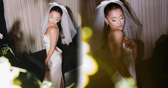 Học ngay Ariana Grande 3 mẹo để chọn váy cưới cho nàng "nấm"