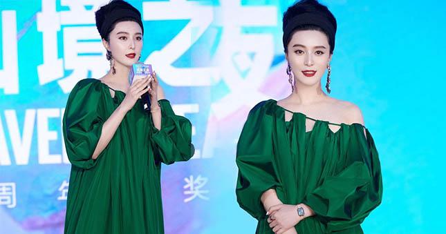 Phạm Băng Băng mặc "rèm cửa" xuất hiện trên thảm đỏ