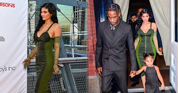 Kylie Jenner diện váy vintage có giá 500 triệu đồng