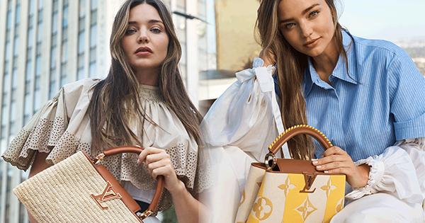 "Thiên thần Victoria's Secret" một thời Miranda Kerr trở lại làng thời trang với chiến dịch quảng bá túi xách Capucines Louis Vuitton
