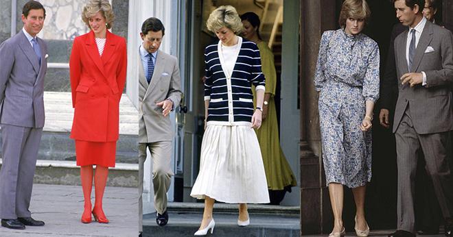 Trong suốt thời gian ở bên cạnh thái tử Charles, công nương Diana không bao giờ đi giày cao gót quá 5cm
