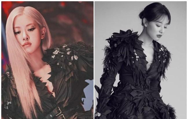 Rosé BLACKPINK có vượt mặt mỹ nhân Hậu Duệ Mặt Trời khi đụng váy?