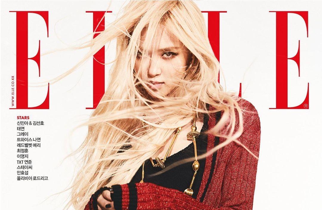 Rosé BLACKPINK trên bìa tạp chí Elle Hàn Quốc: Đẹp hay Nhạt?