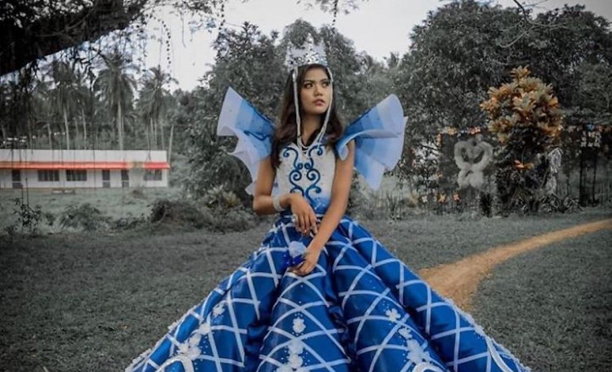 Tỉ mẩn may váy tặng em gái, chàng trai xứng đáng là "anh trai quốc dân"