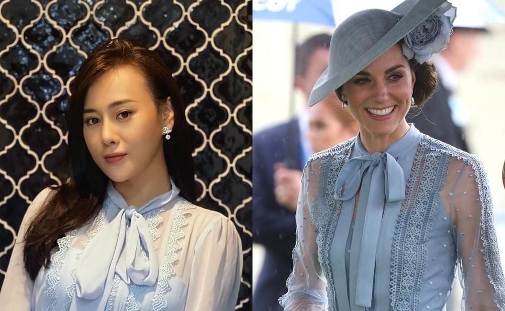 Nam(Hương Vị Tình Thân) "đụng" váy Elie Saab với công nương Kate Middleton?