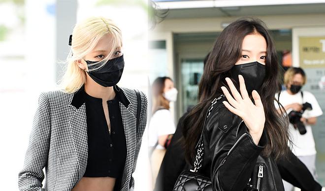 Bóc giá trang phục sân bay đi dự tuần lễ thời trang Paris của Rosé và Jisoo