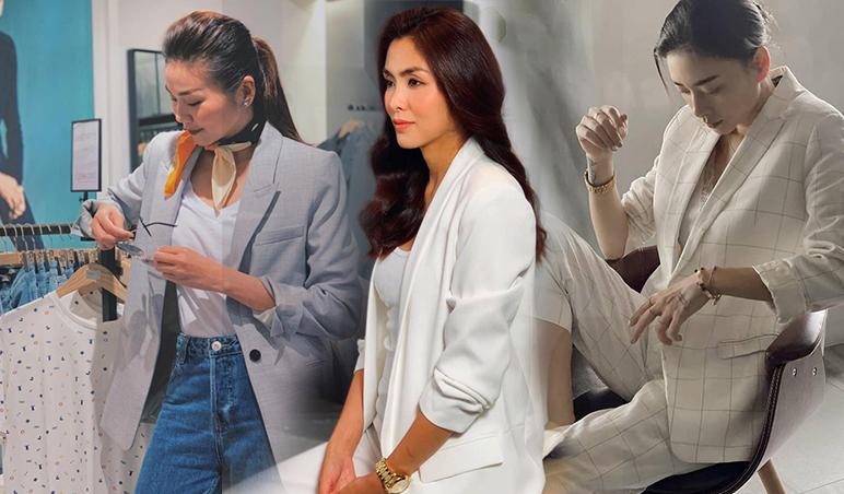 Học ngay bộ 3 chị đại làng giải trí Việt phối đồ với blazer