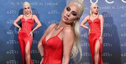 Lady Gaga ra mắt phim Gucci nhưng lại mặc đầm Versace