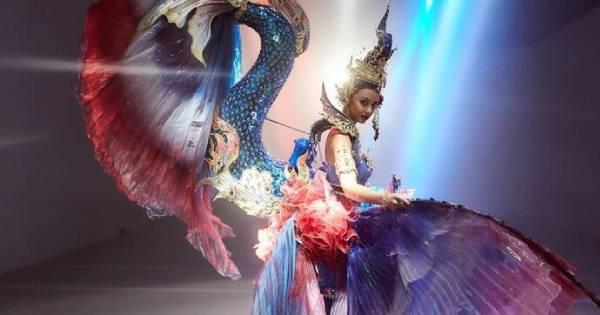 Đối thủ Khánh Vân vướng nghi án "đạo nhái" trong phần thi dân tộc tại Miss Universe
