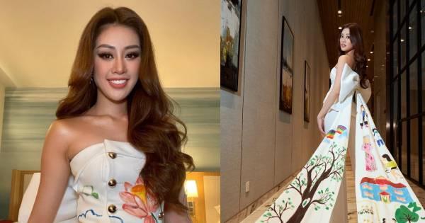 Khánh Vân khiến BGK Miss Universe bật cười khi trả lời về điều đầu tiên làm khi đến Mỹ