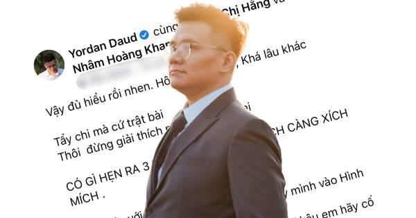 Chia sẻ bài phỏng vấn Phi Nhung và Hồ Văn Cường, Nhâm Hoàng Khang khẳng định: "Sự thật thì không chắp vá"