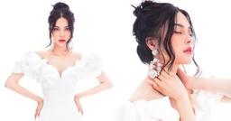 Sau 1 ngày đóng trang cá nhân, Lily Chen trở lại với hình ảnh cô dâu