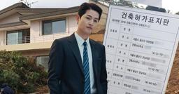 Phía Song Joong Ki lên tiếng khi bị khiếu nại xây dựng trái phép