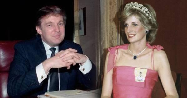 Donald Trump từng là 1 trong những người "tán tỉnh" Công nương Diana