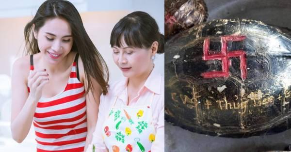 Mẹ ruột ca sĩ Thủy Tiên phải xóa bài viết trên trang cá nhân vì đăng tải hình ảnh khắc tên lên mai rùa phóng sinh