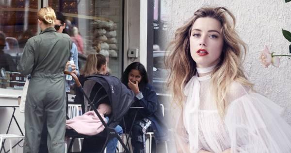 Vợ cũ của Johnny Depp lần đầu đưa con gái đi dạo