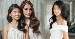 Con gái Trương Ngọc Ánh lộ nhan sắc "chấp cả cam thường" khi gọi điện về cho mẹ