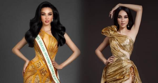 Thùy Tiên xuất hiện trên trang chủ Miss Grand International, còn được ví như Catriona Gray