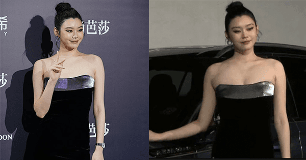 Hề Mộng Dao đầy đặn trông thấy sau tin đồn mang thai lần 2