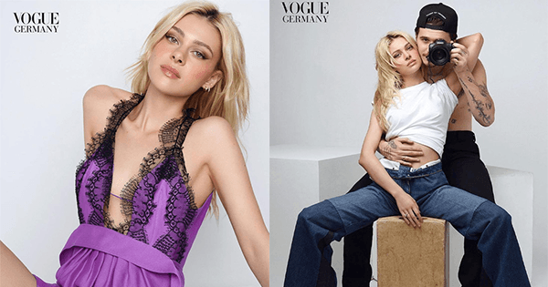 Brooklyn Beckham ôm eo tình tứ vợ sắp cưới trong loạt ảnh tạp chí