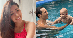 Hôm qua sao làm gì (13/6): Khánh Vân tự tin khoe mặt mộc, Kim Lý dạy con trai Leon bơi